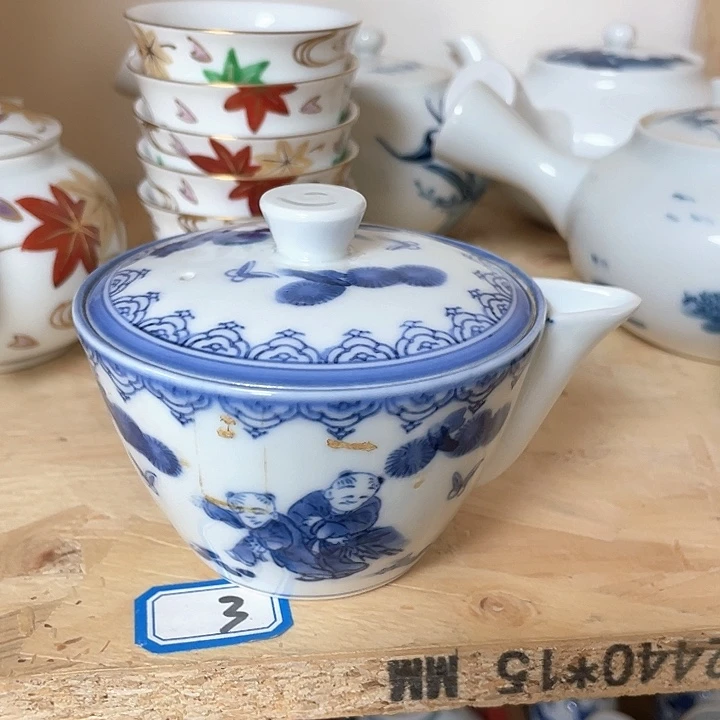 瓷片114 一人直播，看品直播间说序号