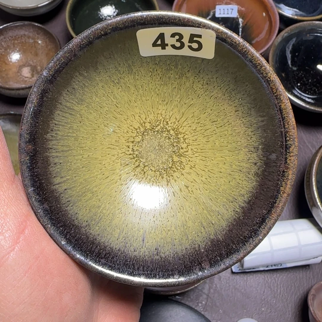 两***三茶盏柴烧建盏闪购链接435