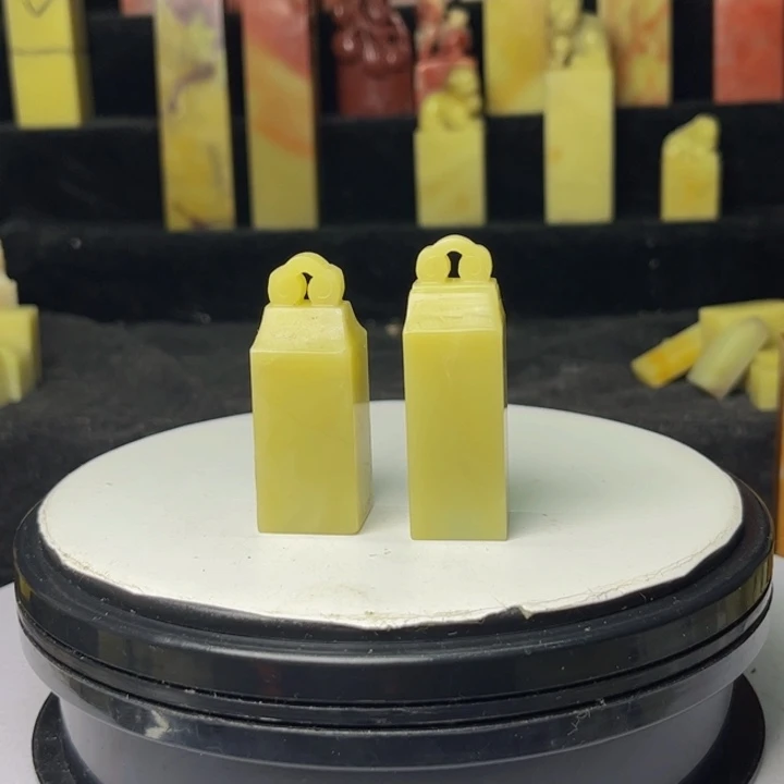 青田石印石连*白印石章料