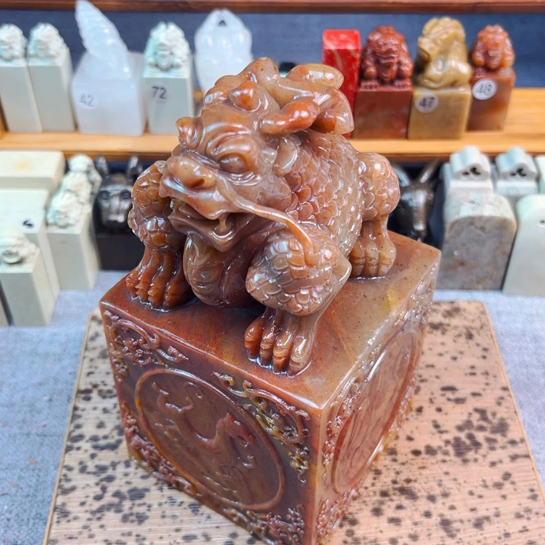 昌化石印石绝****主闪购商品福利款7.8*7.8
