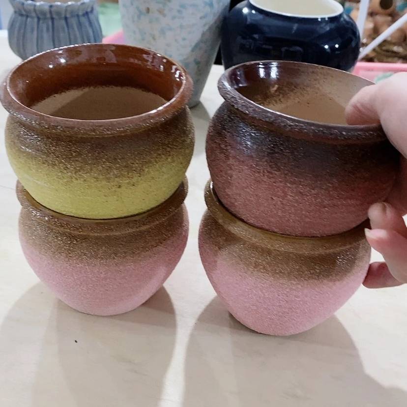 【闪购商品】红陶陶瓷花盆，多肉花盆