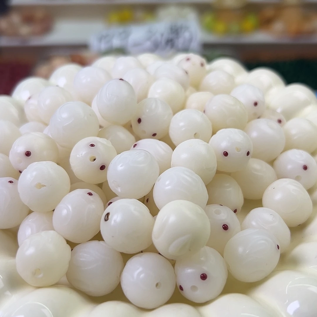 菩提根/象牙果手串瑕疵卡15兔子20颗有裂