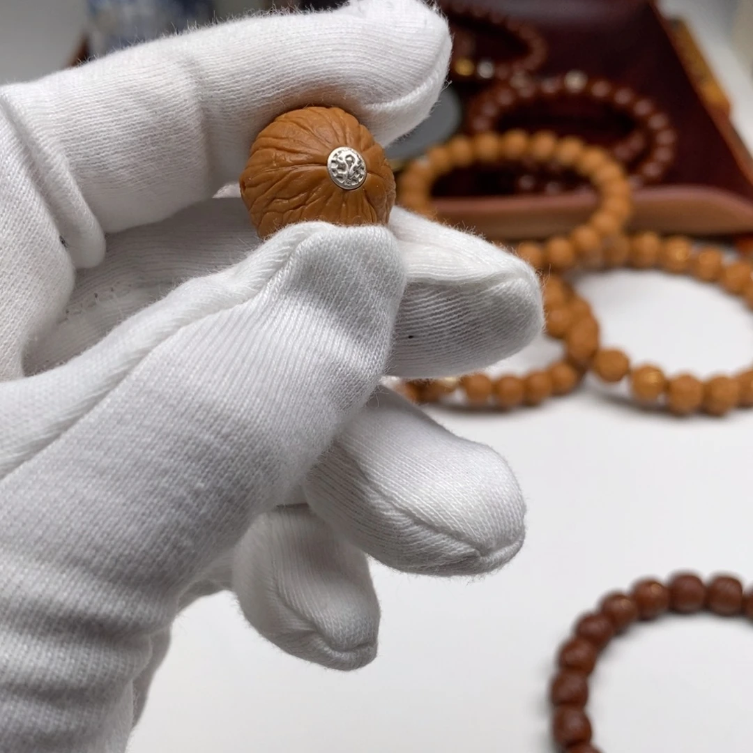 猴头核桃吊坠三通