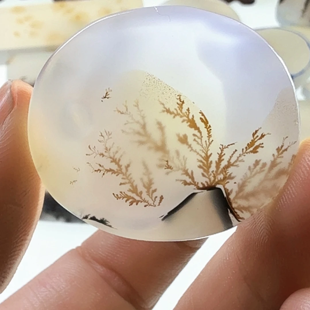 未镶嵌玛瑙/玉髓珠宝半成品