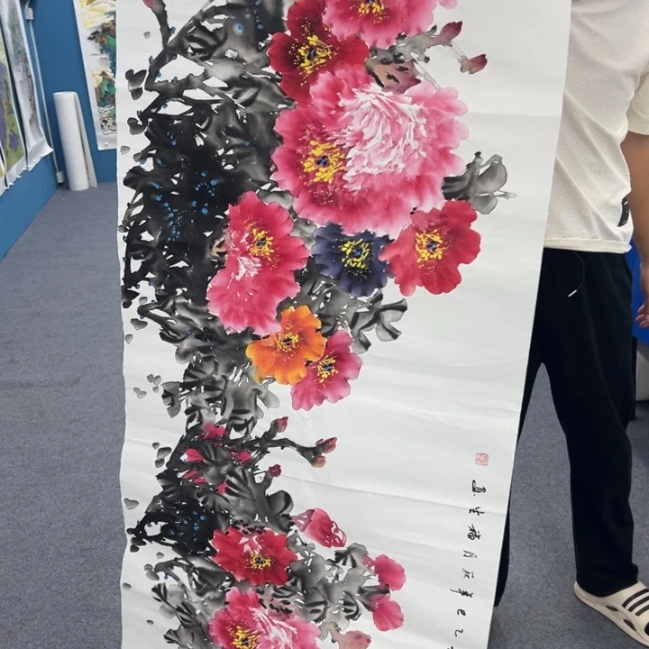 国画宣纸纯手绘字画