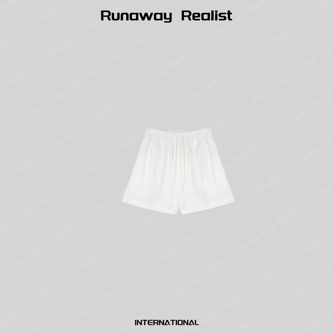 【RUNAWAY REALIST】全棉基础款百搭A字短裤 K310