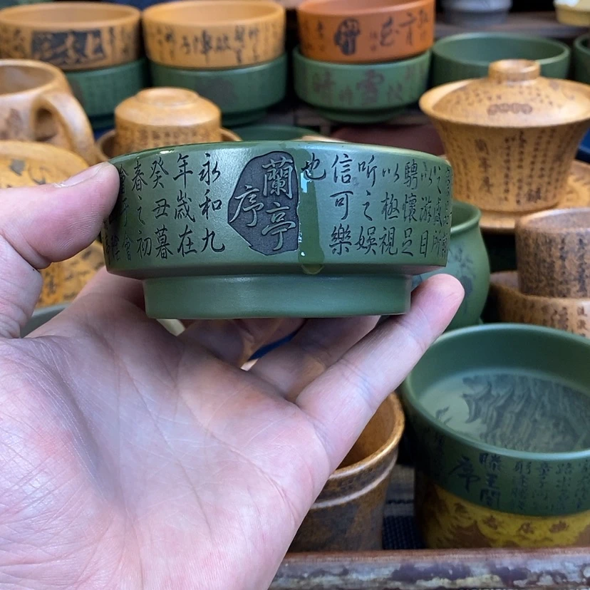 【闪购商品】紫砂杯子宜兴全手工紫砂杯