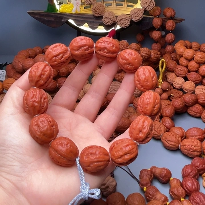 手串文玩核桃八楞水晶