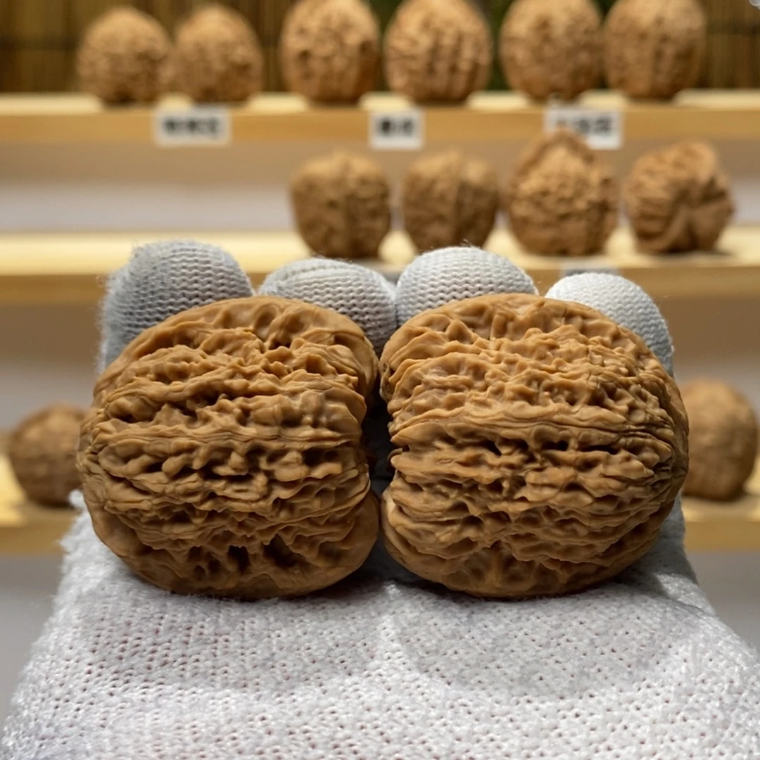 吊坠文玩核桃37尺寸全品南疆石高炮蚂蚁拉丝纹