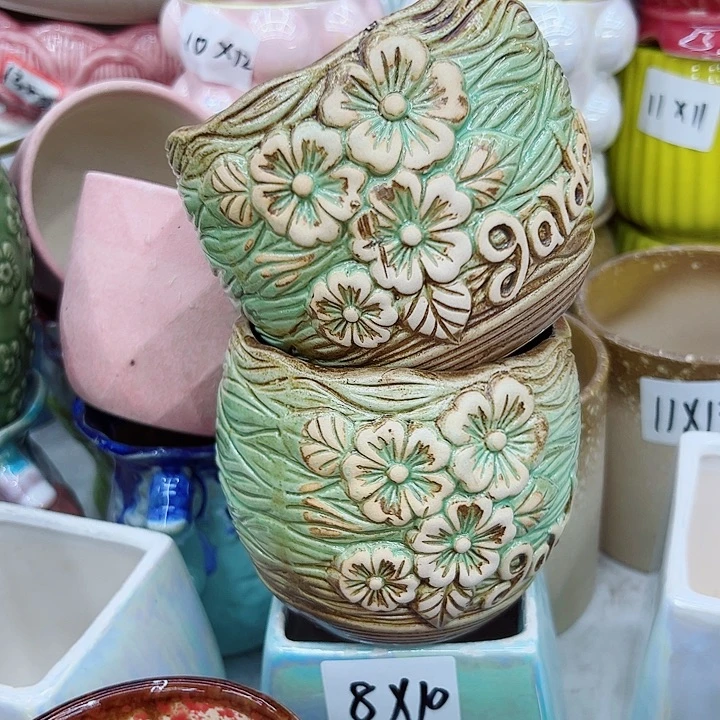 有孔，满10元发货多肉陶瓷花盆