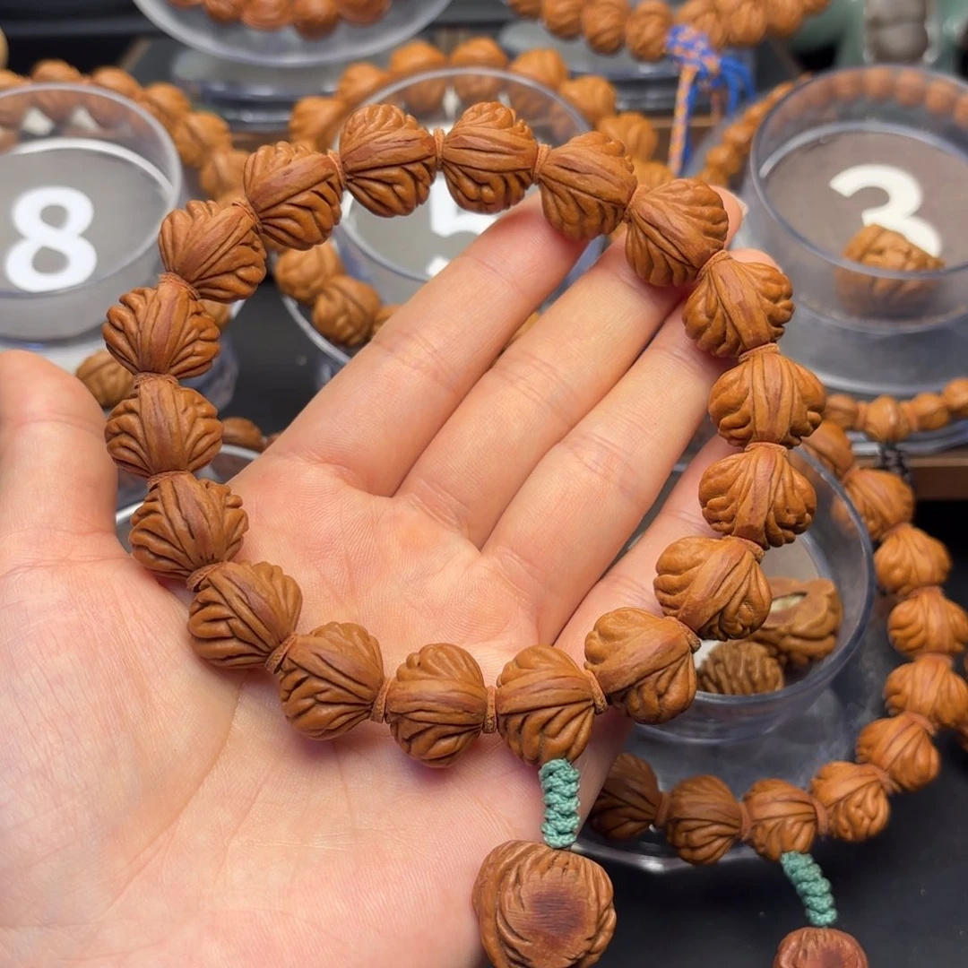 冷***。吊坠桃核野生红魔爆肚16尺寸