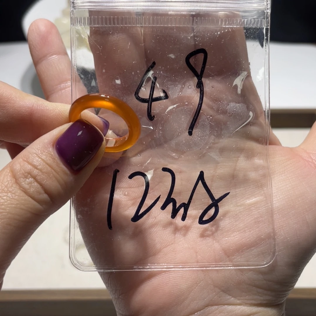 玛瑙/玉髓戒指未镶嵌