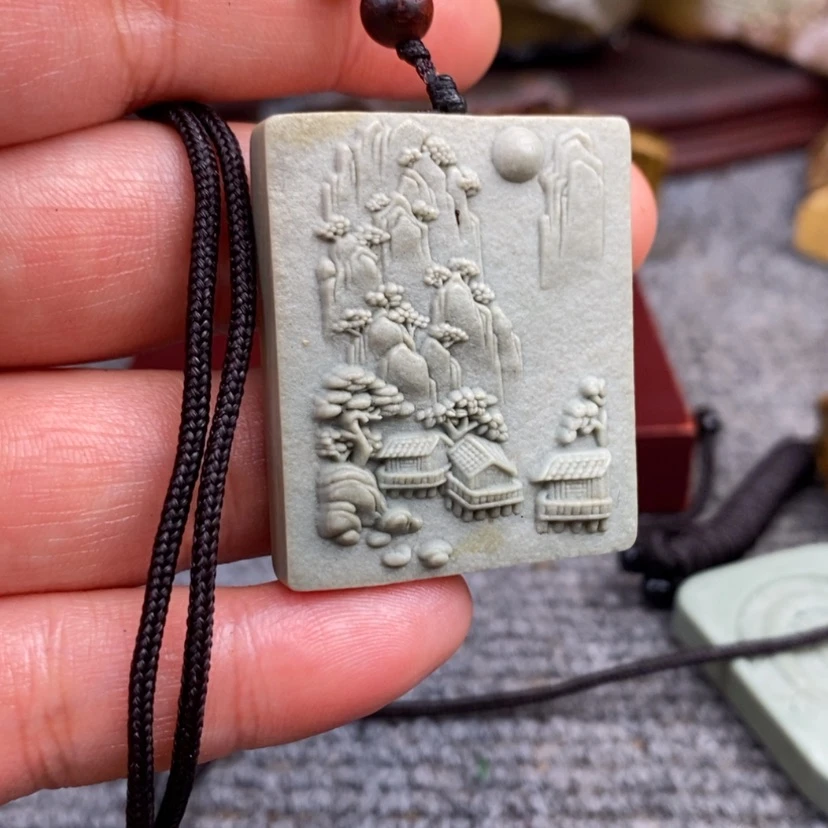 【闪购商品】原石雕刻手把件