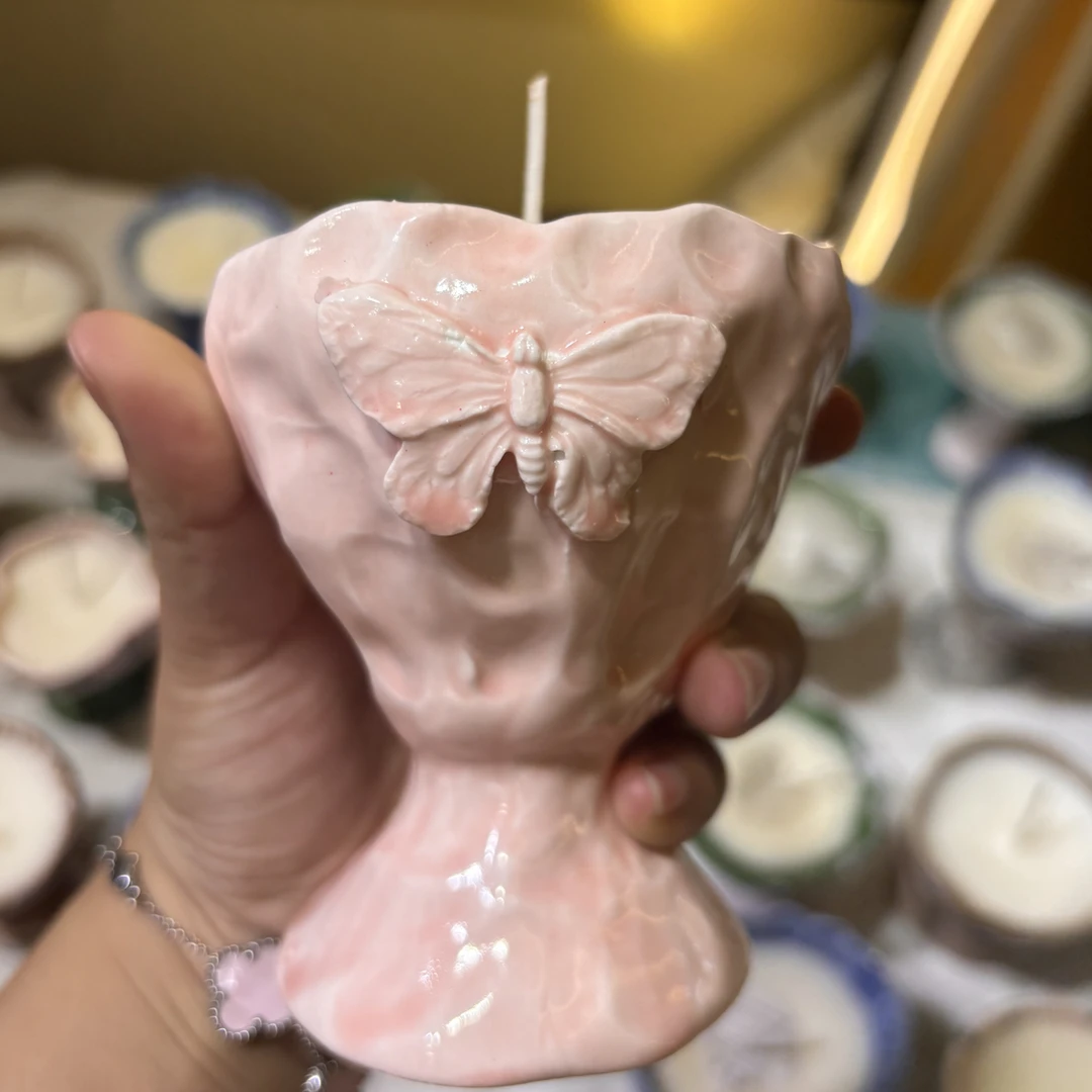 陶瓷手作香薰蜡烛