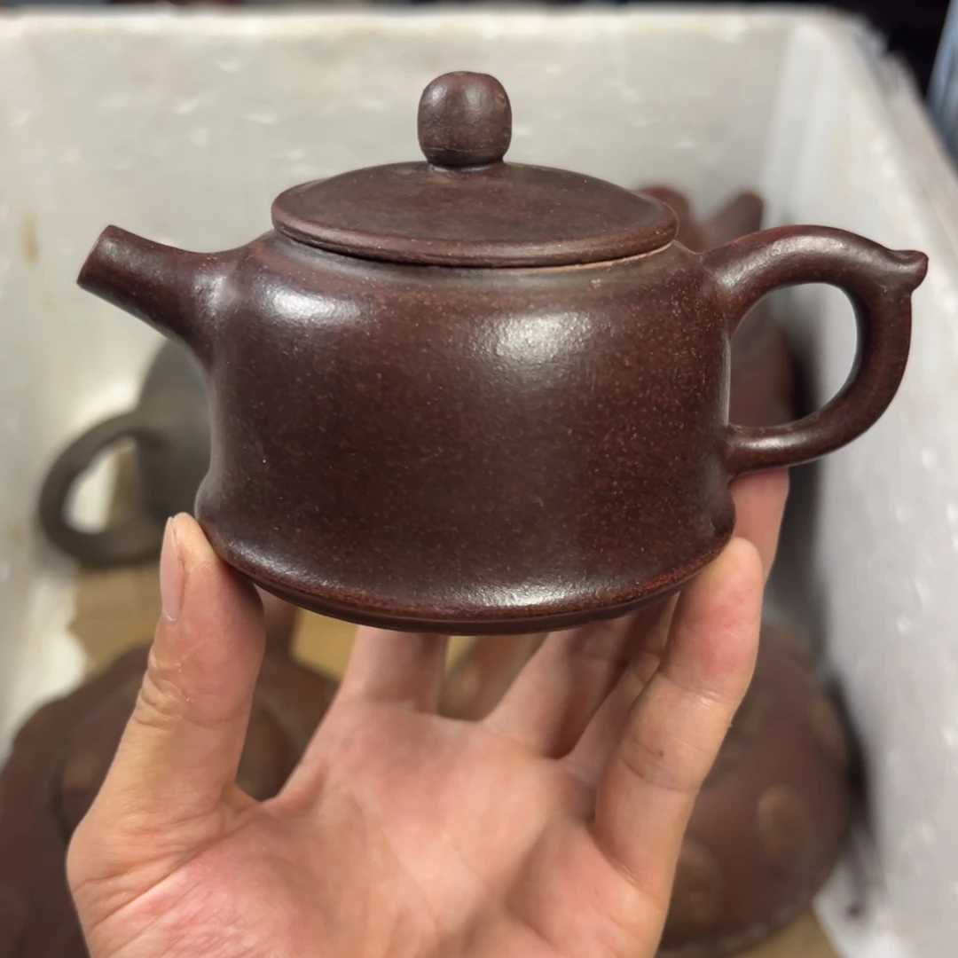 茶壶紫砂宜兴原矿紫砂壶200毫升容量