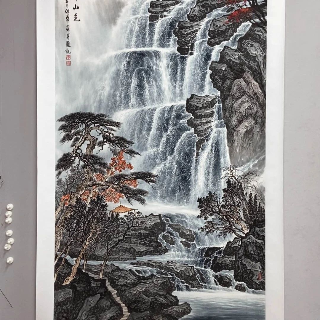 国画李保华大六尺精品佳作