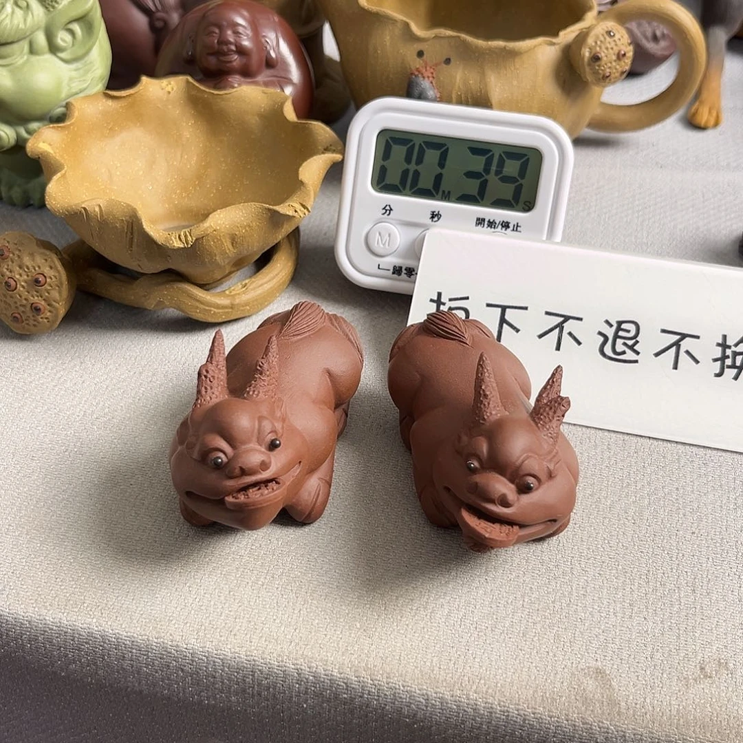 紫砂茶宠C****e紫砂瑕疵