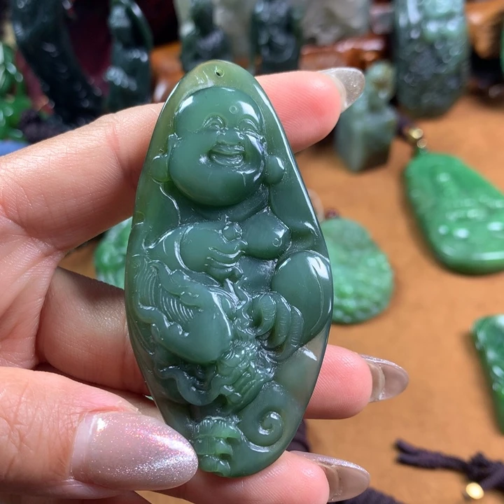 和田玉挂件未镶嵌