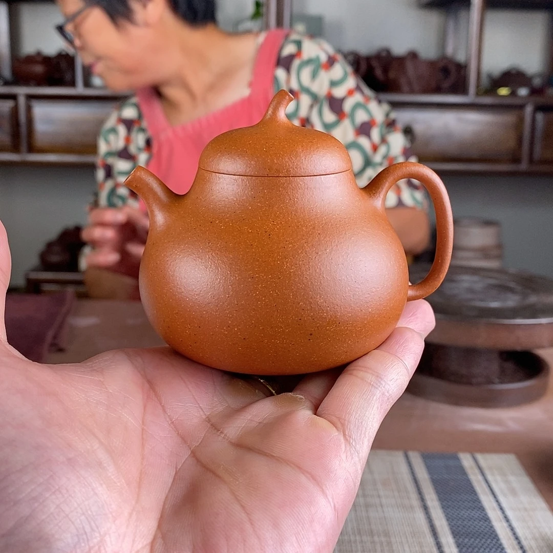 小***池茶壶紫砂宜兴紫砂工艺美术精品