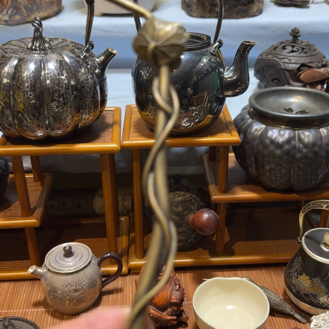 铜中古工艺品，摆件