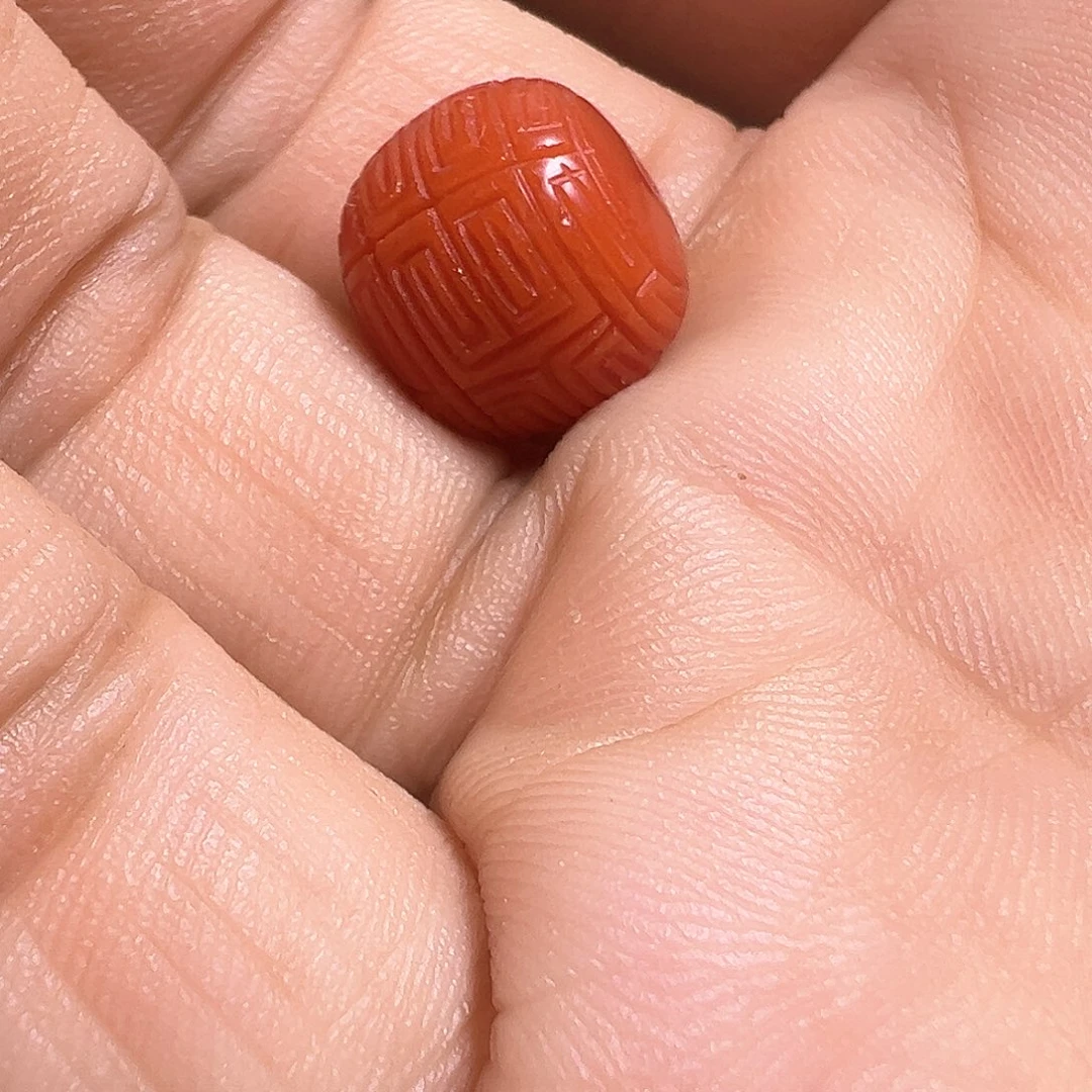 南红玛瑙未镶嵌颈饰颜***?南红