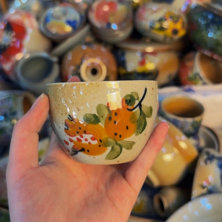 瓷片景德镇陶瓷手工手绘