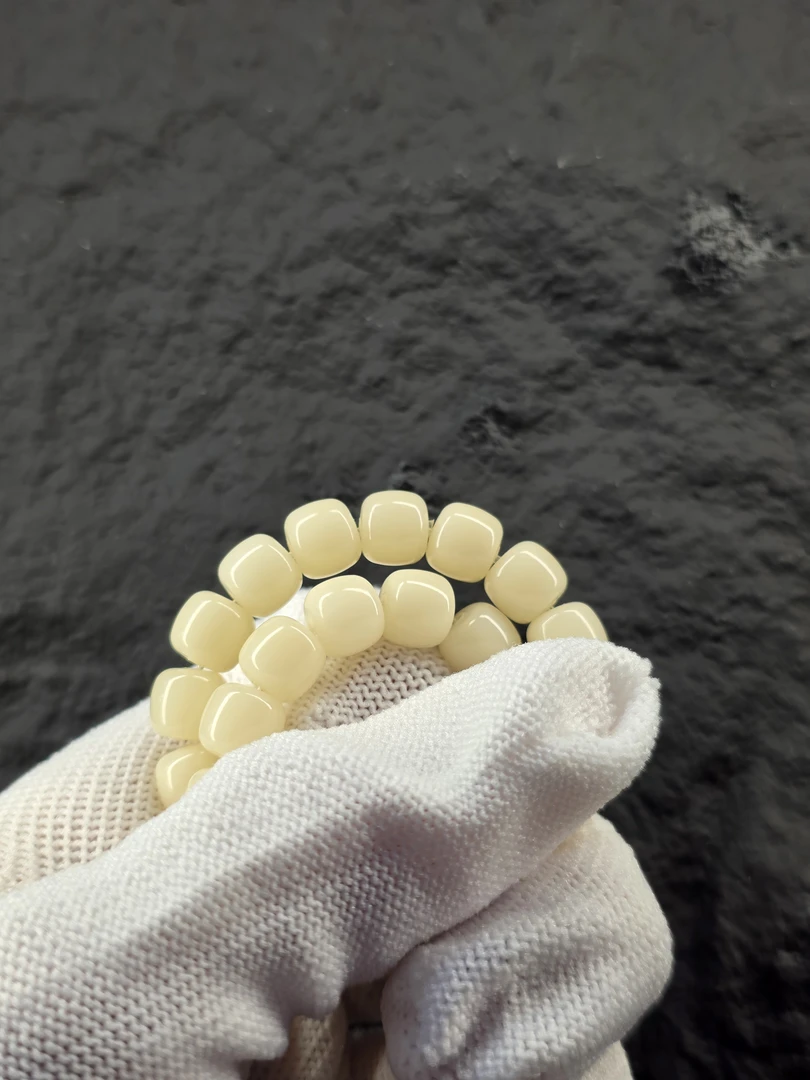 菩提根老型单圈长串印尼料干磨干抛无科技桶珠【手工造物】