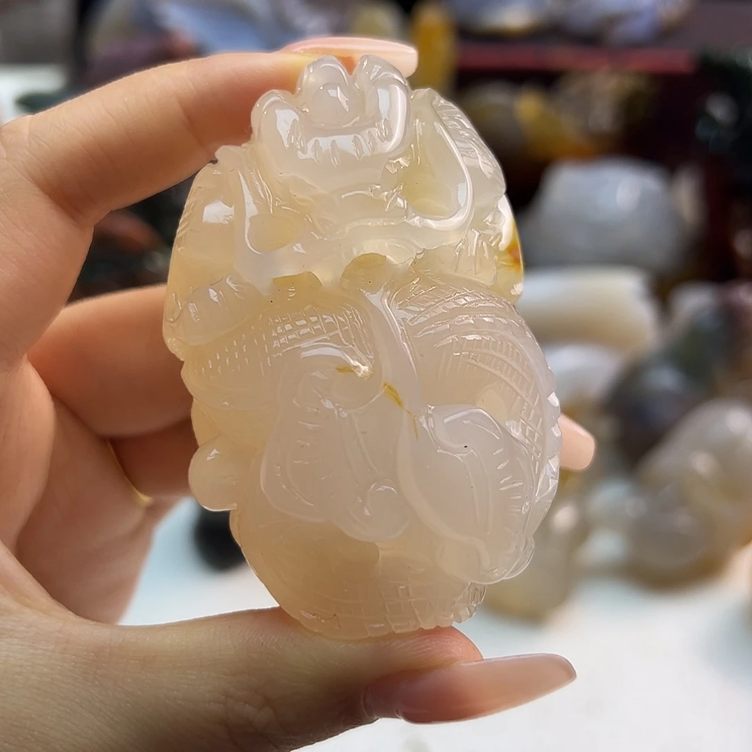 玛瑙/玉髓合金颈饰