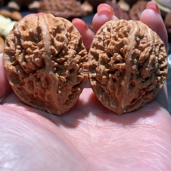 吊坠文玩核桃聚核财婉楸80