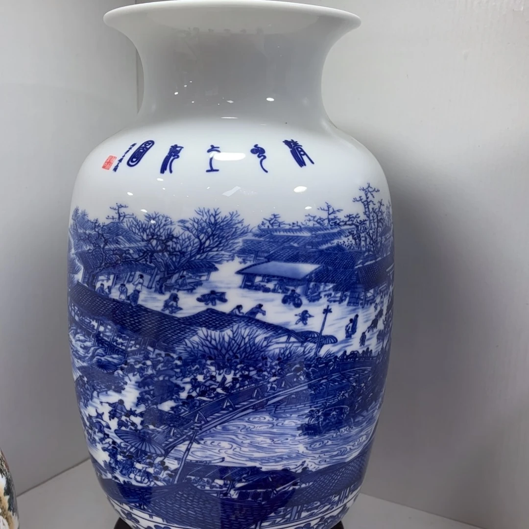 景德镇陶瓷花瓶摆件