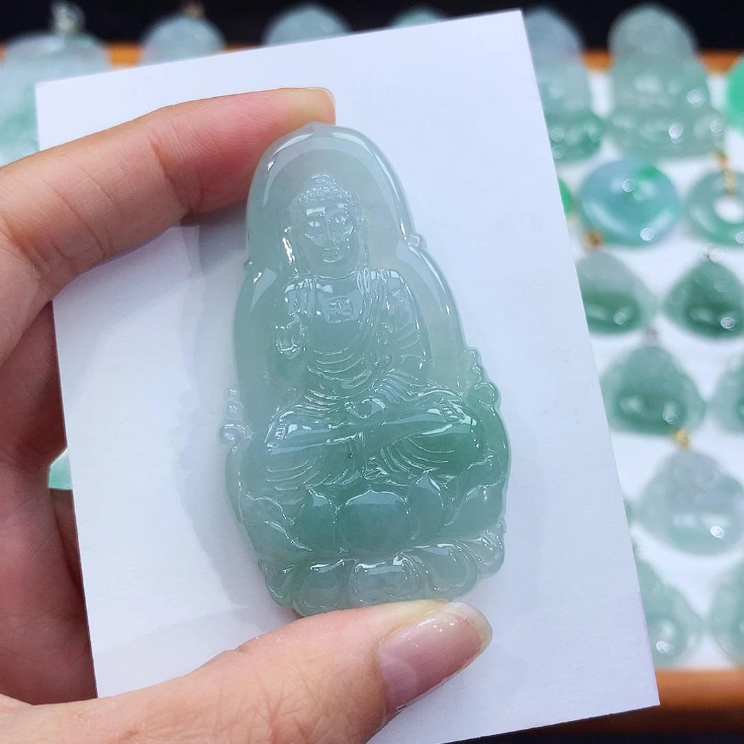 颈饰未镶嵌翡翠翡翠吊坠