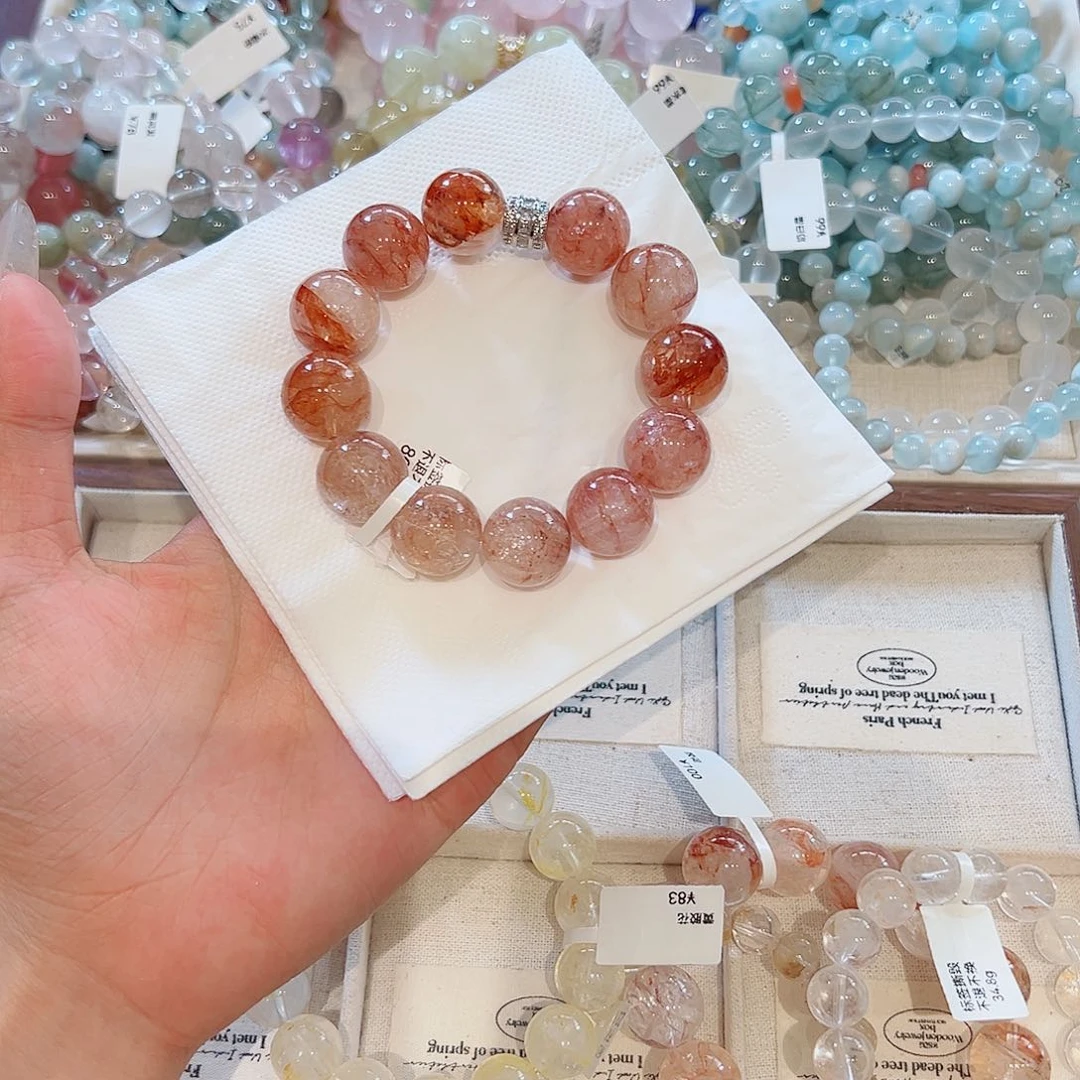 *****水晶手链未镶嵌48小时鉴赏