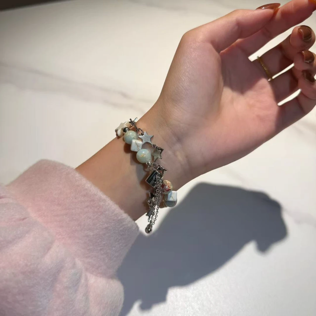 【浅梦星辰】适用小米手环10表带腕带华为苹果轻奢可爱高颜值表带