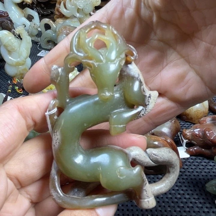 和田玉挂件未镶嵌