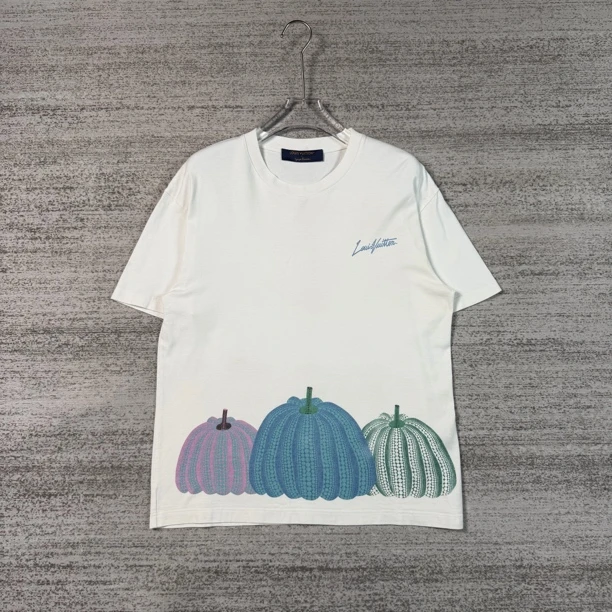 99新 LouisVuitton/路易威登 草间弥生联名印花短袖/尺码M#1083