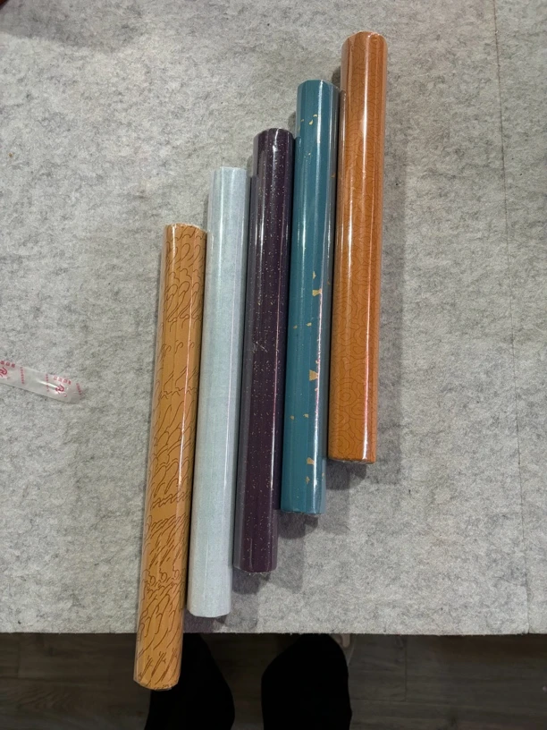 腾云阁直播浮力蜡染长卷138*34一卷5张