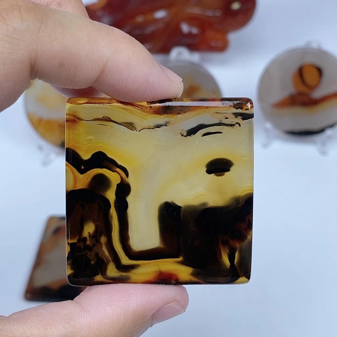 玛瑙/玉髓未镶嵌珠宝半成品