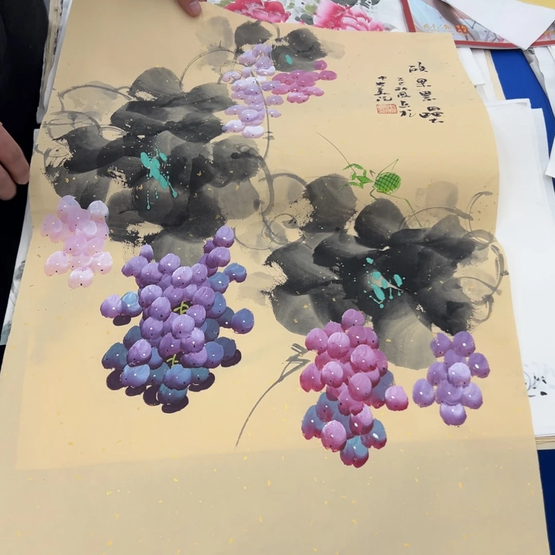 国画国画纯手绘作品