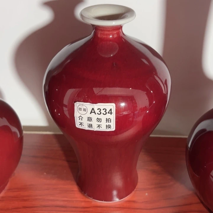 摆件景德镇高温陶瓷花瓶