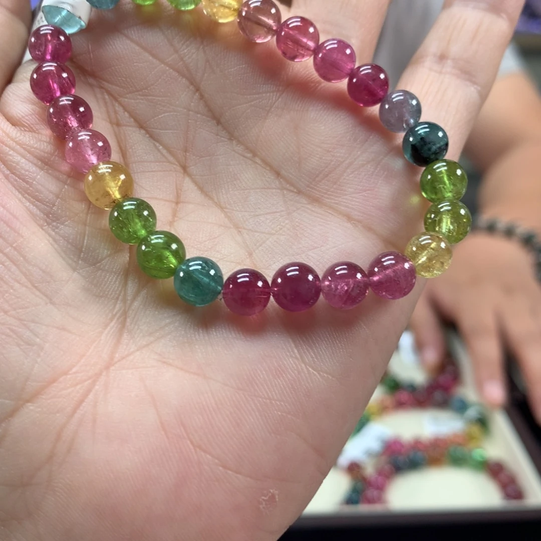 手链未镶嵌碧玺6.7左右