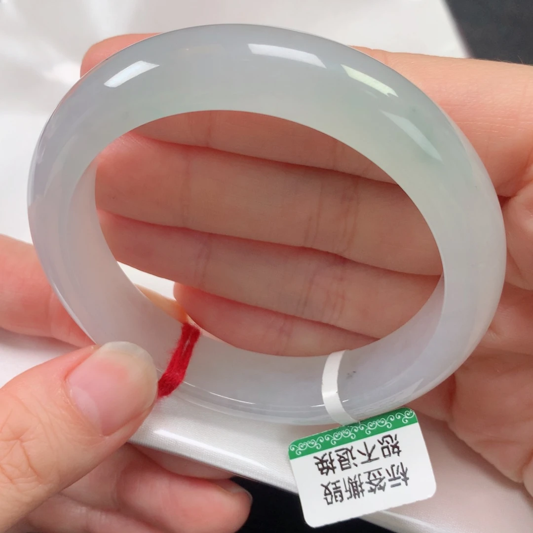 未镶嵌手镯翡翠缅甸天然翡翠手镯57