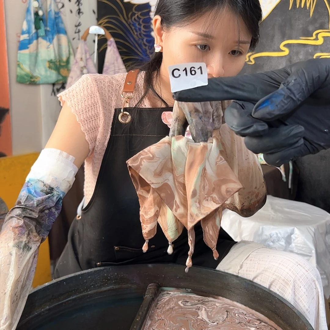161珍珠发圈手作