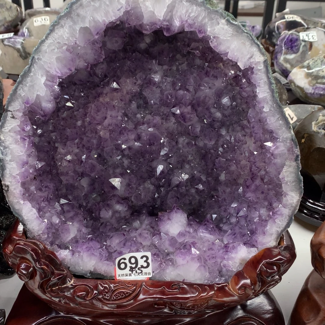 摆件未镶嵌紫晶水晶