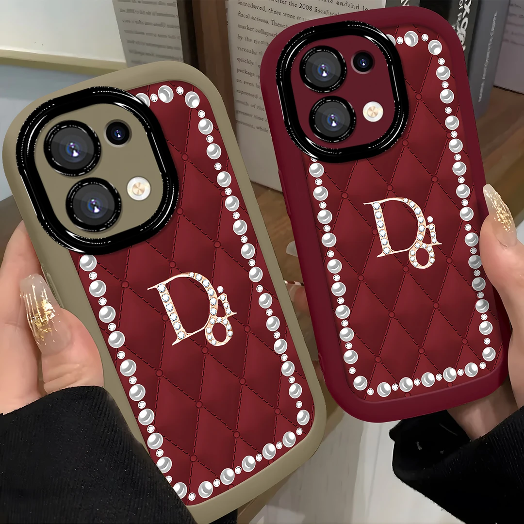 适用于【OPPO】Reno8高级感个性D字网红全包硅胶泡芙手机壳