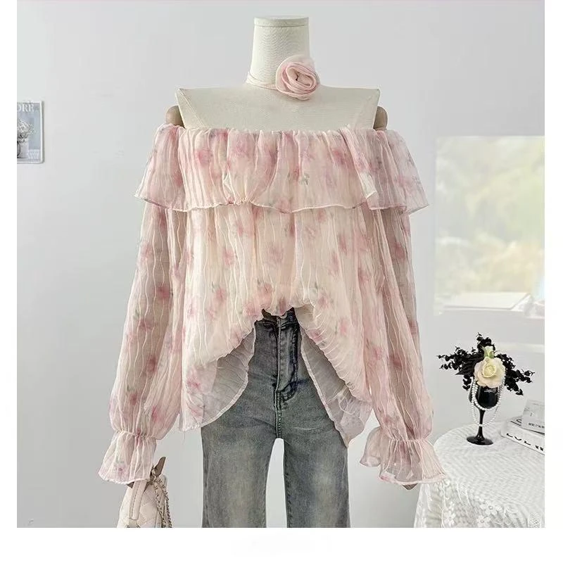 衣长48    802【山茶玫瑰】衬衣