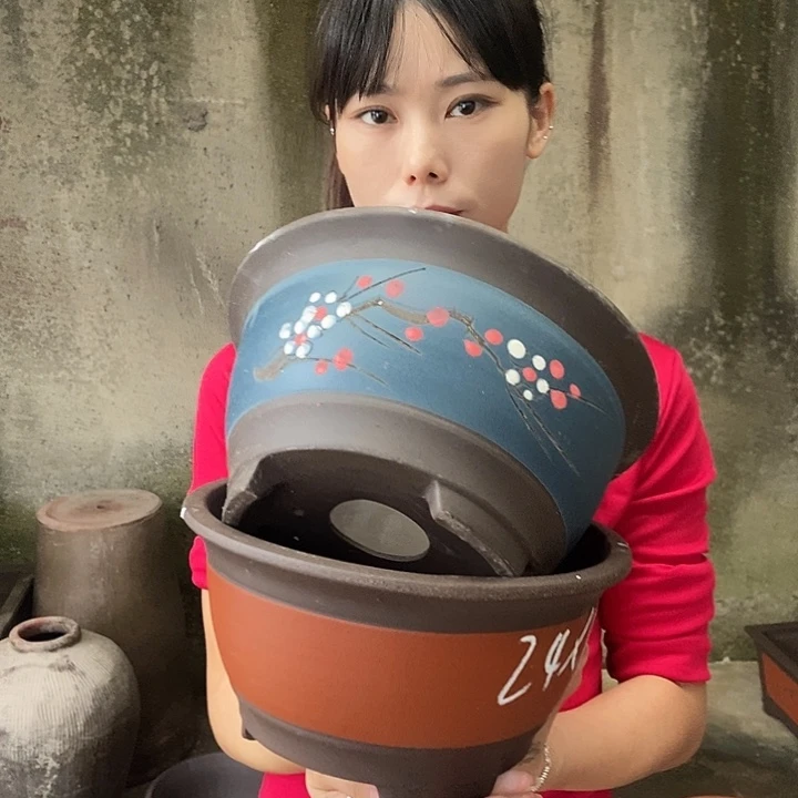 紫砂花盆24花盆花盆花盆后花盆花盆