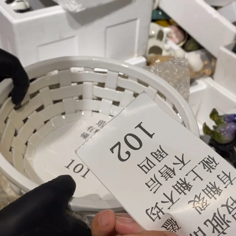 【闪购商品】摆件米****）陶瓷摆件瑕疵特卖