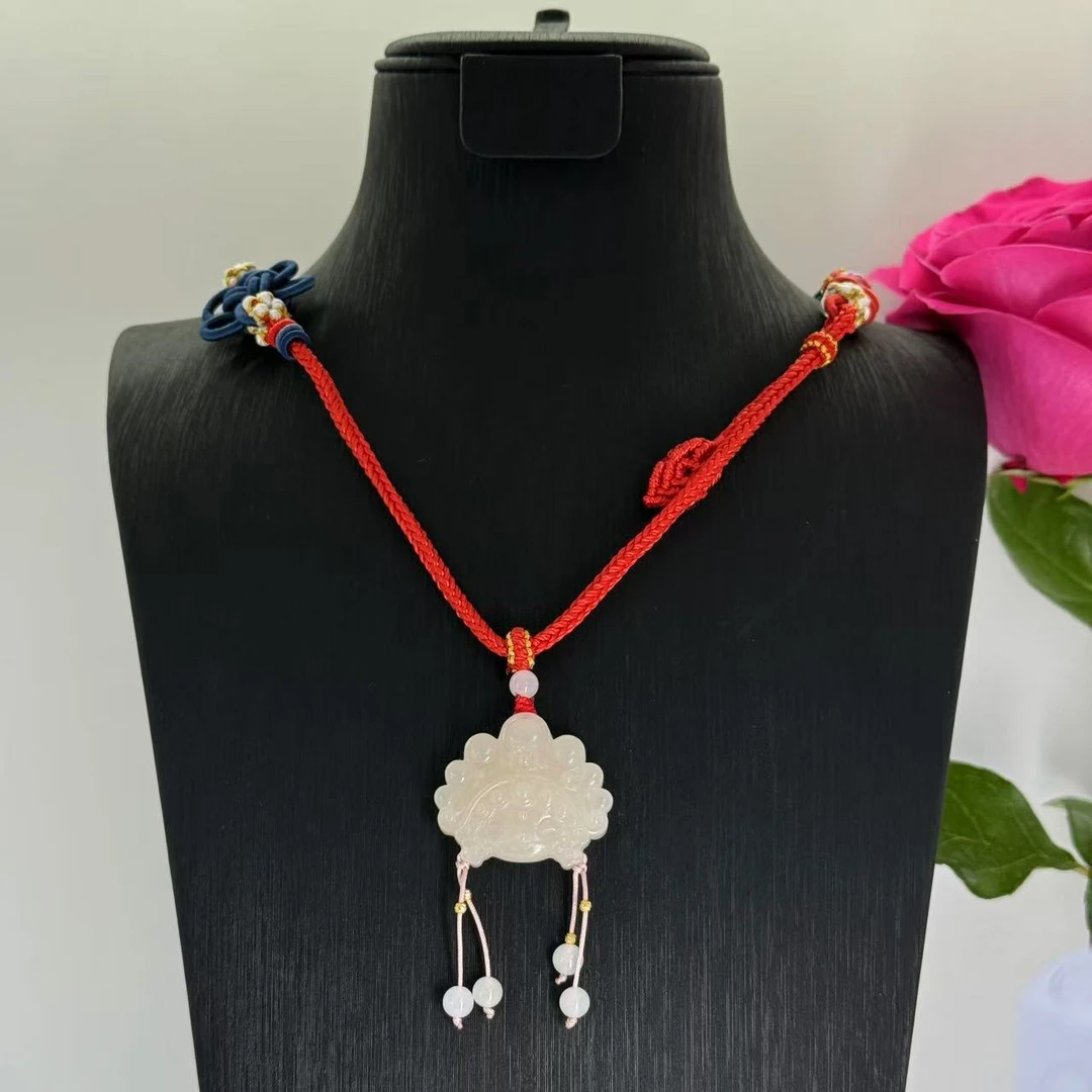 壹屿珠宝 和田玉京剧宝宝颈饰