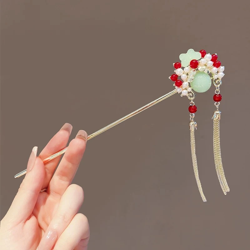 刀马旦，新中式脸谱刀马旦国风汉服旗袍发簪发钗（226）