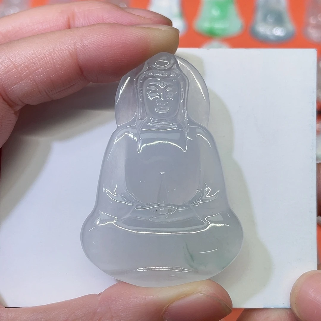 颈饰未镶嵌翡翠素衣